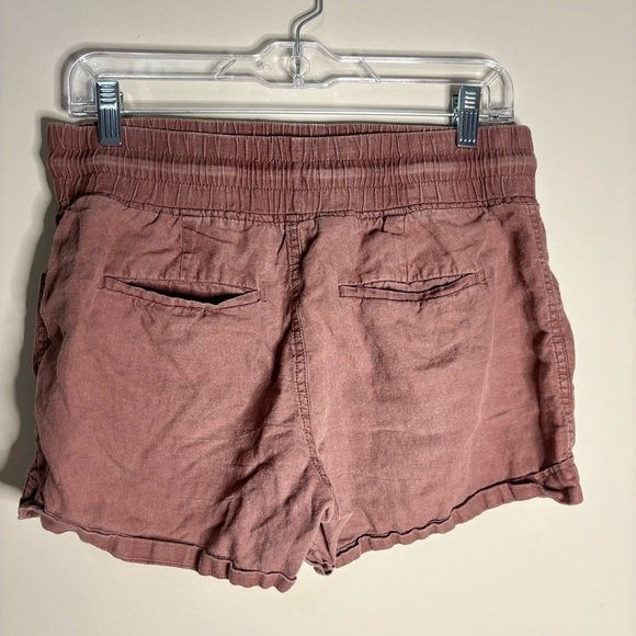 Athleta Cabi Linen 4” Short women’s size 6 Hearth Rose - Picture 3 of 6